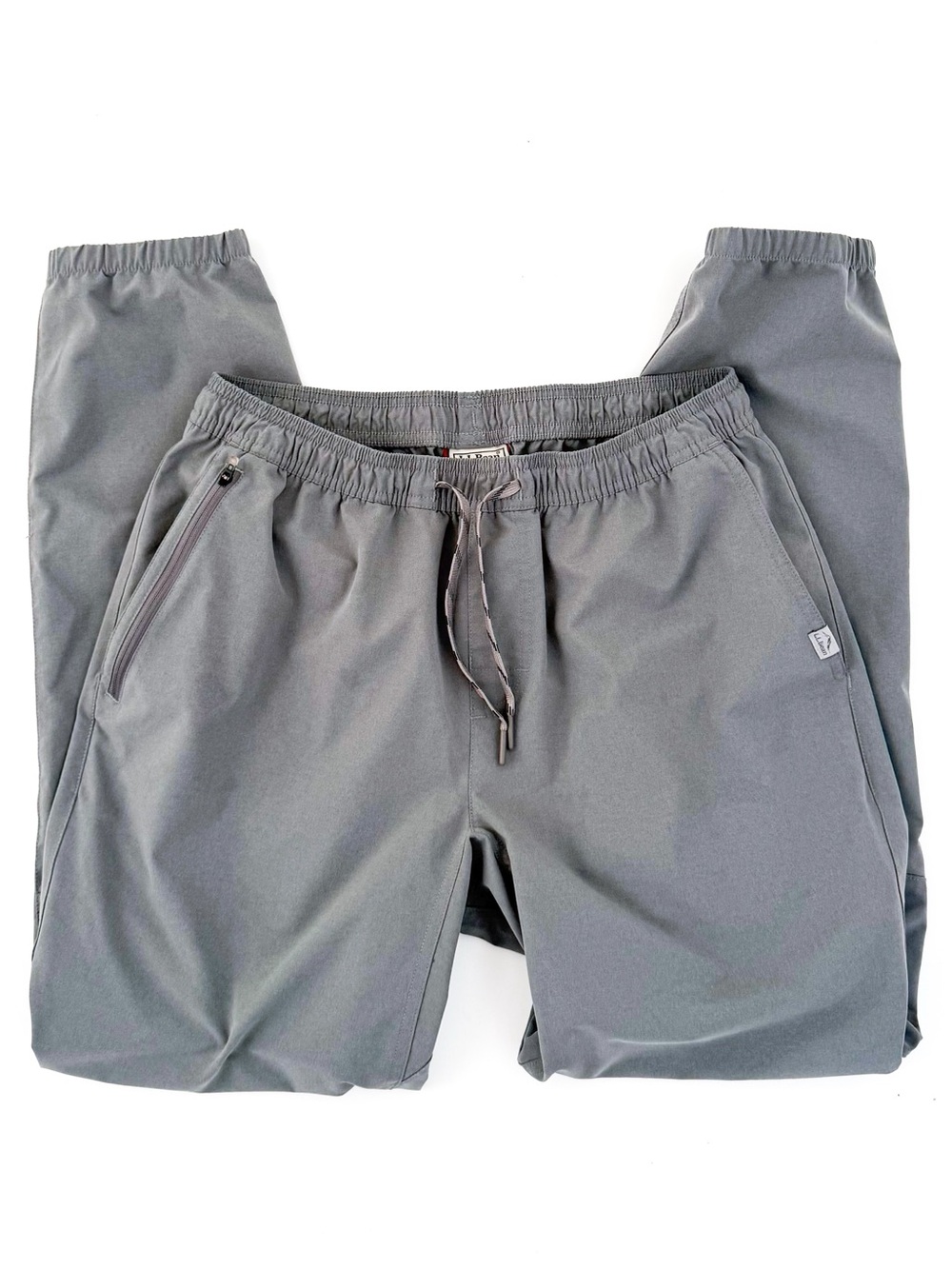 NEW Eddie Bauer Men's Gray Athletic Jogger Pants Casual Drawstring M